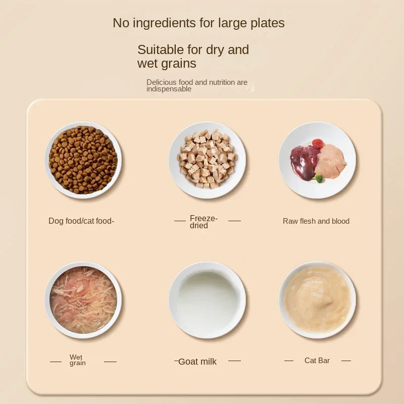 Dog Feeder Cat Automatic Feeding Water Bowl with Timer Pet Food Storage Dispenser  Container Pets Puppy Kitten Accessories