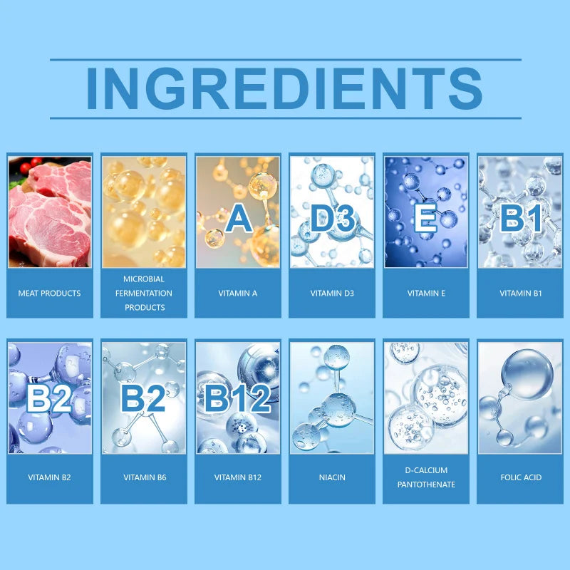 Dog & Cat Multivitamin Chews - Complete Vitamin Supplement For Pets - Supports Skin, Coat & Overall Health - Easy To Digest