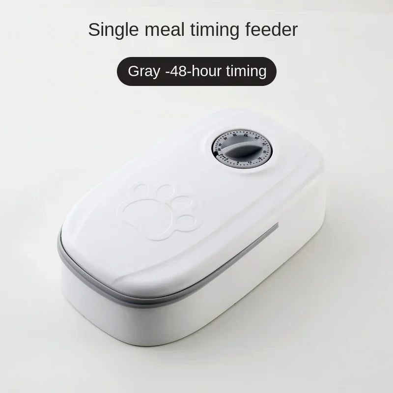 Dog Feeder Cat Automatic Feeding Water Bowl with Timer Pet Food Storage Dispenser  Container Pets Puppy Kitten Accessories