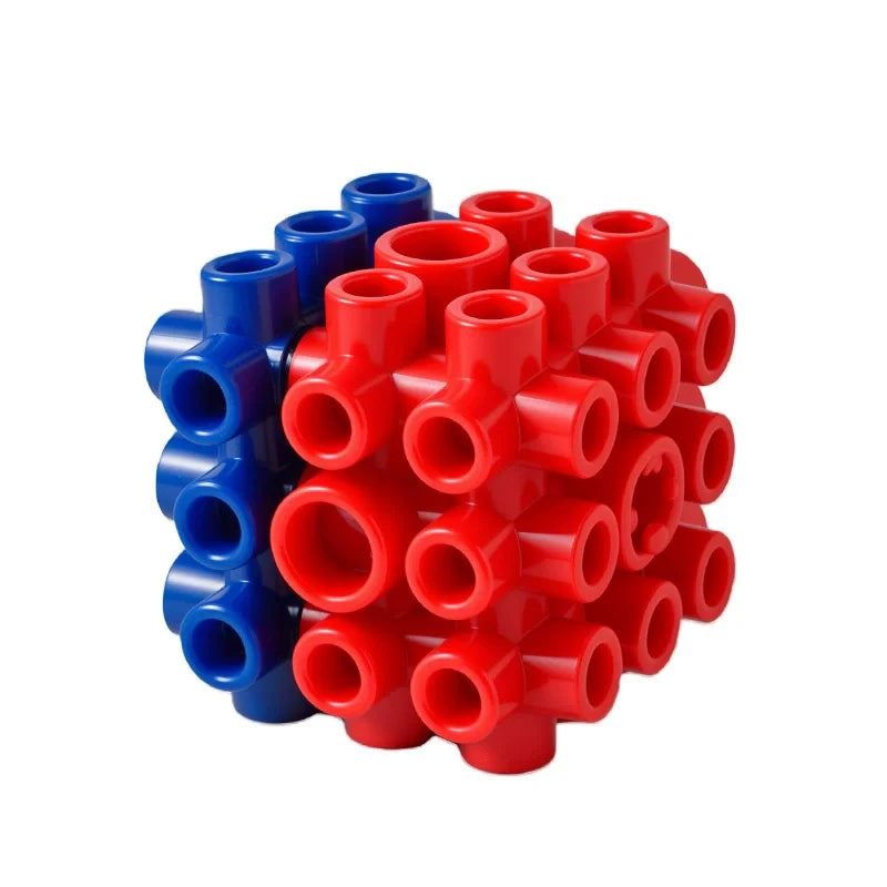 Interactive Puzzle Dog Toys Square Feeder Toy Non Toxic Dental Cleaning Chew Puzzle Feeding Toy Pet Supplies