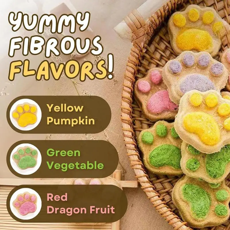 Cat Snacks Nutritional Freeze-Dried Pet Training Reward Snacks Quick Teeth Cleaning Cat Claw Biscuits Snacks For Cat Dogs