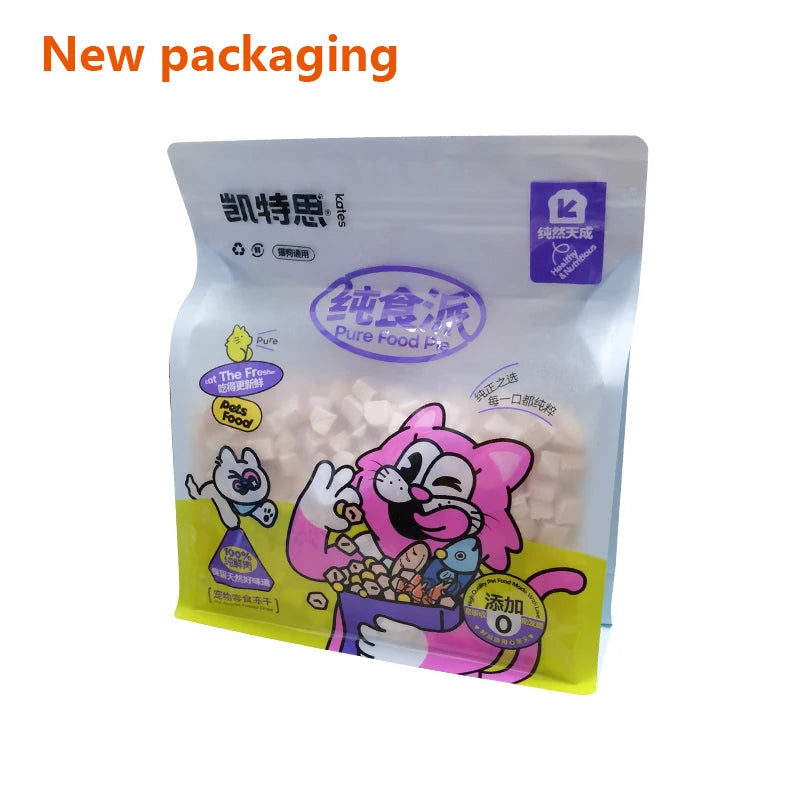 Freeze Dried Cat Snack Chicken Grain Barrel Pet Cat Snack Dog Small Meat Dried Nutrition Strip Hair Gill Cat Food